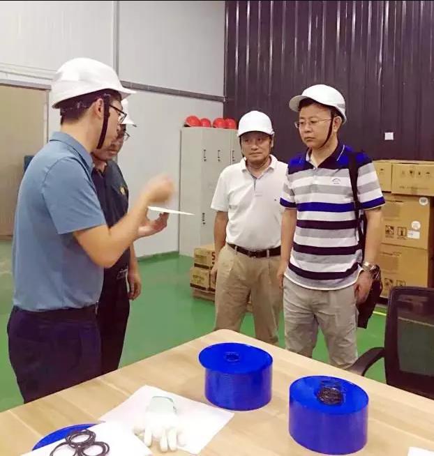 中石油西南油氣田分公司、中石油川慶鉆探公司、長江大學領導和專家來我司考察調研